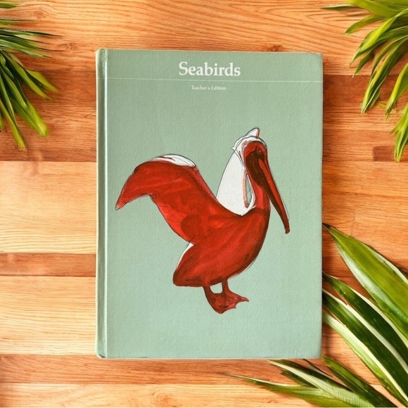 VINTAGE 1971 Seabirds Teacher’s Edition – Illustrated Hardcover - Picture 1 of 13